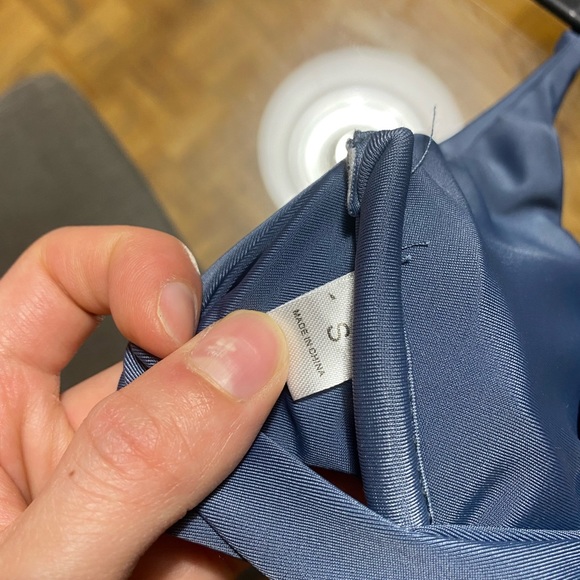 Shein bikini top (S) in pale blue/gray - Picture 4 of 4